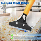 Floor Scraper Heavy Duty with Long Handle, 4 Inch Razor Blade Floor Scraper - Image 6