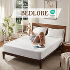 BEDLORE King Mattress Protector, Waterproof Noiseless Mattress Cover - Image 3