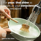 Jungle Culture® 6 Piece Natural Dish Brushes - Image 3