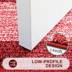 Kitinjoy Indoor Outdoor Door Mat, 48x32 Non-Slip Absorbent Dirt Trapper - Image 4