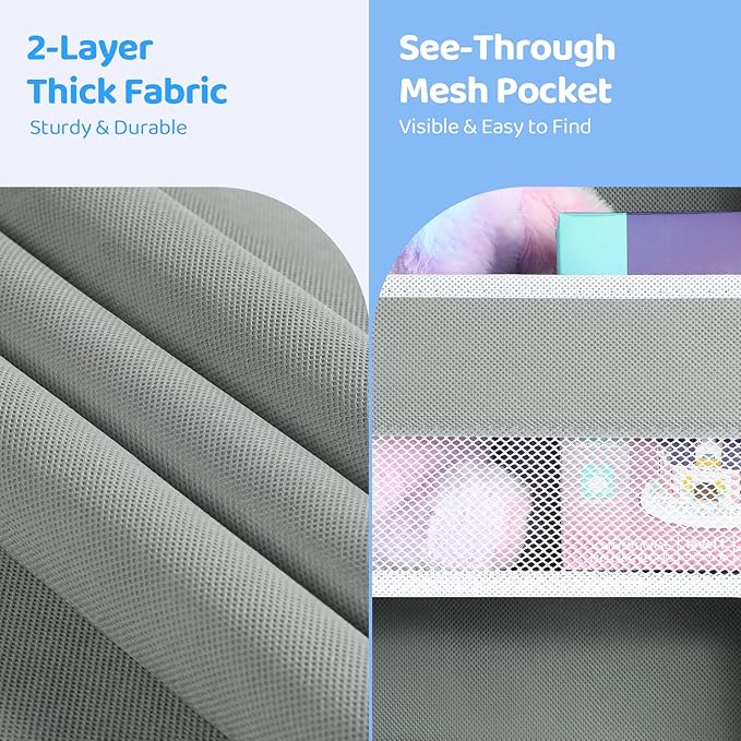 Yecaye 3 Pack 4-Tier Over The Door Organizer - Image 4