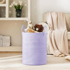 YOUDENOVA Laundry Hamper Basket, Woven 58L Tall Laundry Basket - Image 2