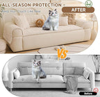 OTOB Couch Cover for Dogs Washable Pet Friendly, Non Slip Plush Funny Fuzzy - Image 2