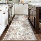 IOHOUZE Abstract Runner Rug 3x8 Ft Washable Runners - Image 2