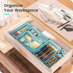 A-LuGei 【28PCS】 Drawer Organizer, Bathroom Organizers and Storage, Makeup - Image 5