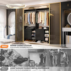 Aheaplus 2.5FT Closet System - Image 4