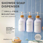 MaisoNovo Shampoo and Conditioner Dispenser - Image 2
