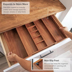KitchenEdge Adjustable Kitchen Drawer Organizer - Image 6