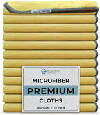 EvaClean Premium Microfiber Cleaning Cloth 16"x16" by Evaclean
