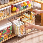 Clear plastic storage bins - Image 4