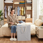 Lifewit 2 Pack Laundry Hamper Large Collapsible Laundry Baskets, Freestanding - Image 8