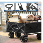 EchoSmile Heavy Duty 350 Lbs Capacity Collapsible Wagon, Outdoor Folding - Image 2