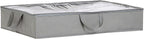 Amazon Basics Under Bed Fabric Zipper Storage Container Bags by AmazonBasics