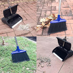 Kefanta Outdoor Heavy Duty 2 Brooms and Dustpan Set - Image 4