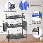 3-Tier Large Size Storage Rack, Counter Organiztion - Image 2