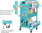 DESIGNA 3-Tier Utility Storage Rolling Cart - Image 6
