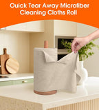 Roll of Microfiber Cleaning Cloth –100 Pack, Tear Away Microfiber Towels - Image 5