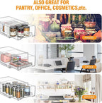 2 Pack Stackable Storage Drawers - Image 6