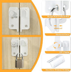 Alise Flip Latch Gate Latch Shed Lock Shed Latch Barn Door Lock Locking Latches - Image 4