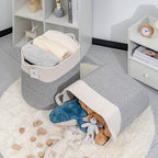 Storage Baskets for Clothes Fabric Cotton Rope Storage Basket - Image 5