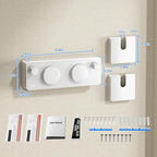 Retractable Twin Clothesline Indoor, Non-Sagging Outdoor Clothes Line - Image 6