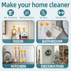 Antimbee 3 Pack Suction Cup Hooks, Wreath Hangers, Removable Small Suction Cups - Image 5