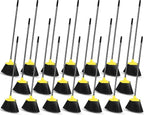 WILLBOND 20 Pcs Heavy Duty Broom Outdoor Indoor Commercial Angle Brooms Bulk by Willbond+Technology+Limited