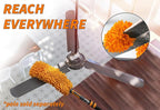 Flexible Ceiling Fan Cleaner Duster // Washable Fan Duster - Image 4