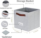 DECOMOMO Storage Bins, Cube Storage Bin - Image 3