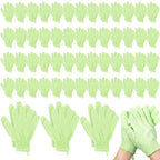 104 Pcs Exfoliating Glove Bulk Shower Gloves by Didaey