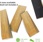 4 Pack Wooden Door Stop - Image 6