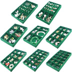 Jewelry Trays Organizer Set of 8 Stackable Jewellry Organizer Trays by 7COLORSKY