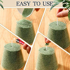 MTLEE Candle Sand 3.3 lb DIY Pearled Candle Making Kit Included 20 Pcs Wicks - Image 4