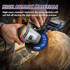 14 Pack Paint Eater Strip Disc Angle Grinder Rust Removal Disc Paint Stripper - Image 6