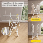 BIREN Clothes Drying Rack Heavy Duty Clothing Racks Extending Laundry Rack Two - Image 4