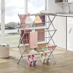 APEXCHASER Clothes Drying Rack, 3-Tier Laundry Drying Rack - Image 8
