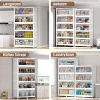 220Gal Plastic Stackable Storage Bins - Image 7
