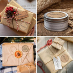 2" Brown Label Stickers for Jars and Lids, Kraft Sticker Labels for Pantry - Image 5
