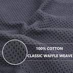 Homaxy 100% Cotton Waffle Weave Kitchen Dish Cloths, Ultra Soft Absorbent Quick - Image 2