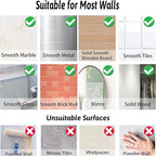 DKHDBD Large Adhesive Hooks, Waterproof Transparent Hooks - Image 6