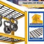 REIBII 72''H Garage Shelving 3010 LBS Storage Shelves Adjustable Metal Shelving - Image 7