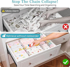 Vtopmart 12 Pack 4" Regular Upgrade Drawer Dividers - Image 3