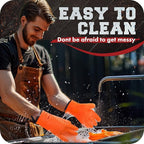 KITCHEN PERFECTION S Silicone Smoker Oven Gloves -Extreme Heat Resistant BBQ - Image 7