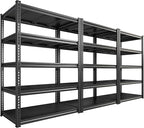 REIBII 72" H Garage Shelving Load 2500 LBS, Heavy Duty Storage Shelves by REIBII