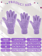 Patelai 3 Pairs Microfiber Plant Dusting Gloves Leaf Cleaning Gloves - Image 3