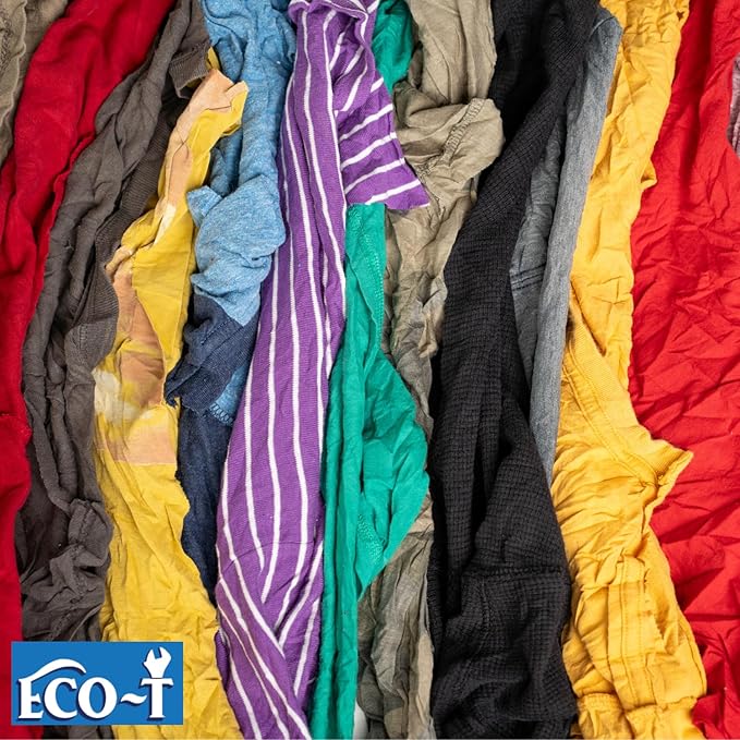 1 Lb Bag Eco-T Mechanic Shop Rags - Image 7