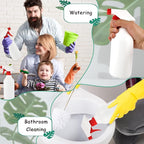 8 Pack Plastic Spray Bottles 16 oz Empty Refillable Spray Bottle - Image 6
