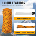 Diamond Braided Polypropylene Rope Nylon Rope Mix Thick Heavy Duty Ropes 3/8'' - Image 6