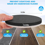 16-Pack Furniture Sliders for Hardwood Floors & Carpet, Save 80% Effort - Image 6