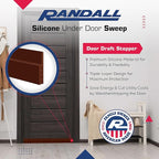 Adhesive Backed Door Draft Stopper – Silicone Under Door Sweep - Image 5